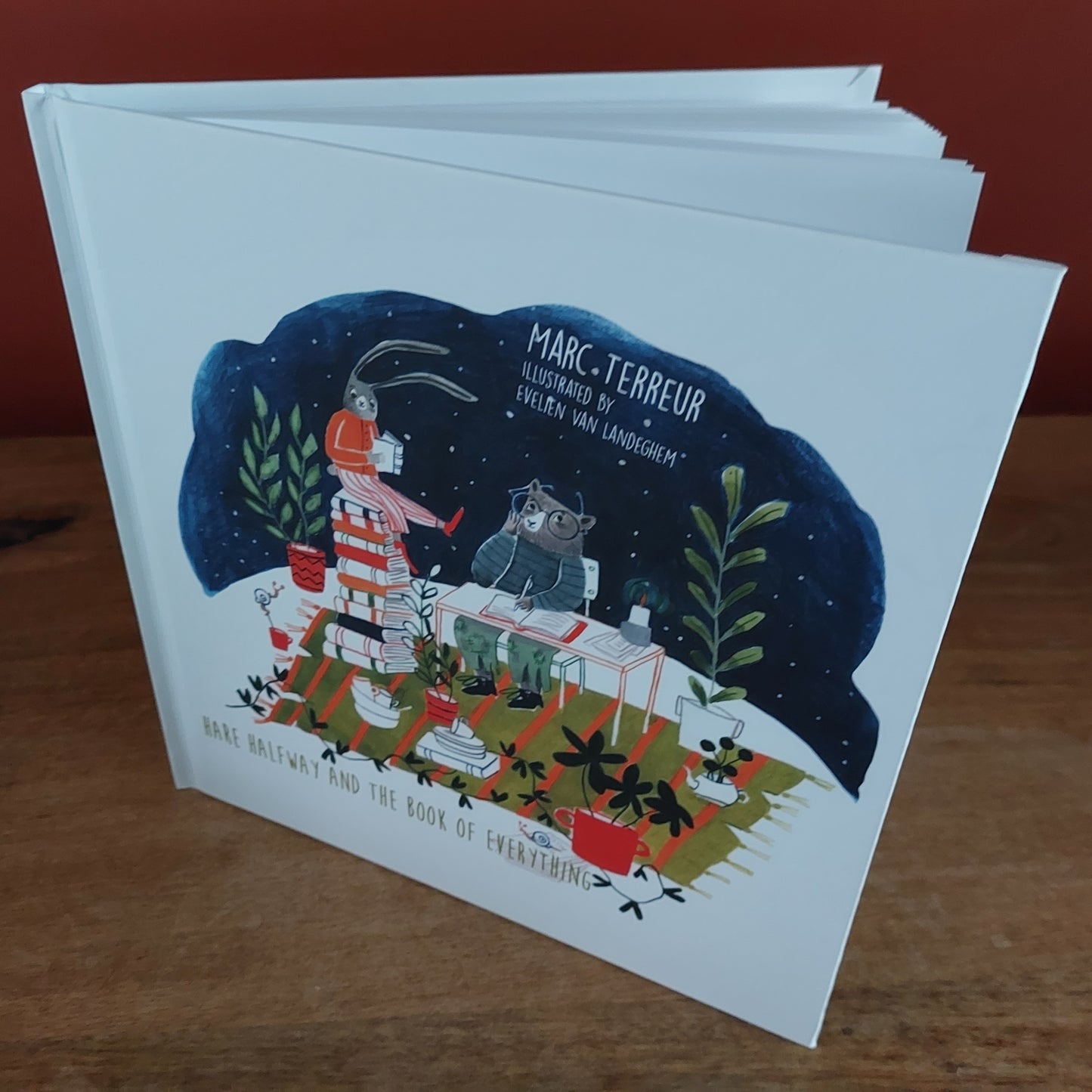 book 'Hare Halfway and the Book of Everything' - hardcover (EN)