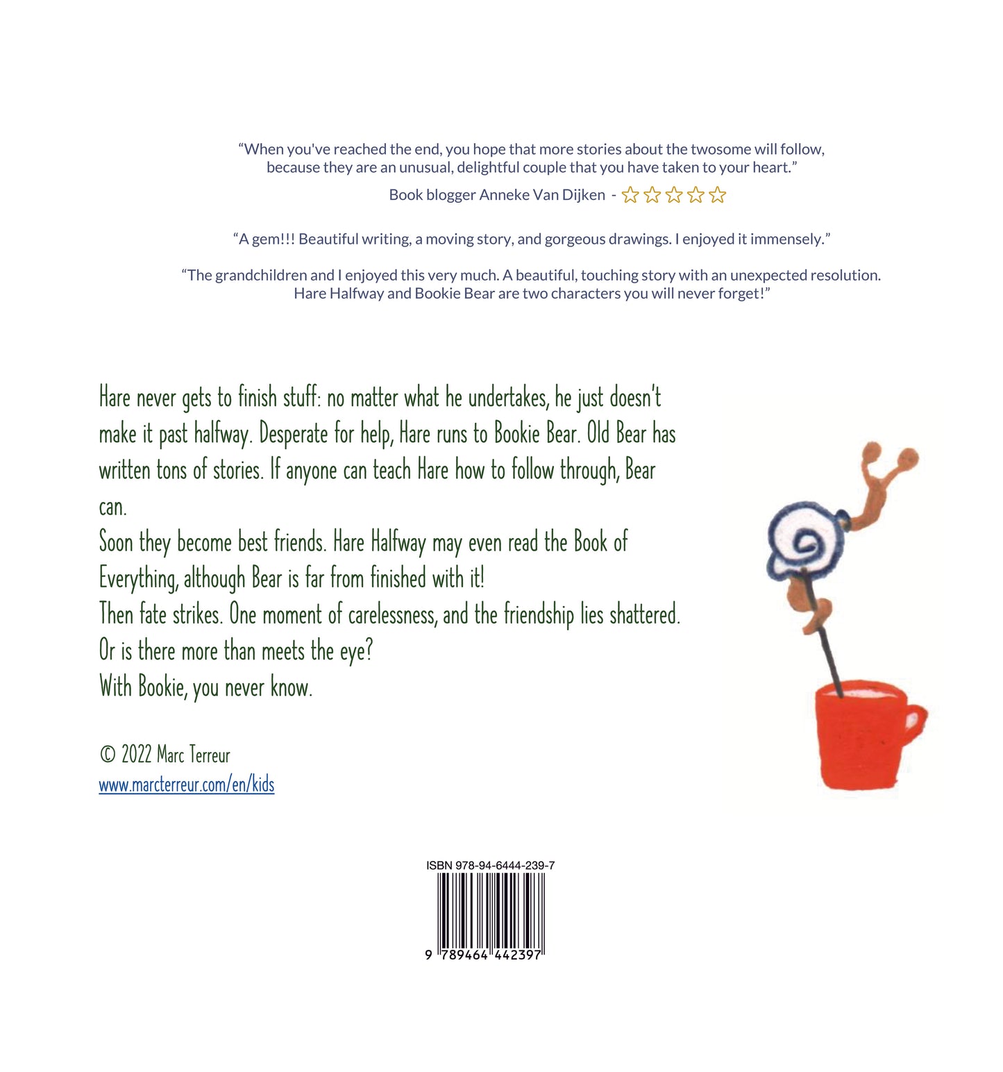 book 'Hare Halfway and the Book of Everything' - hardcover (EN)
